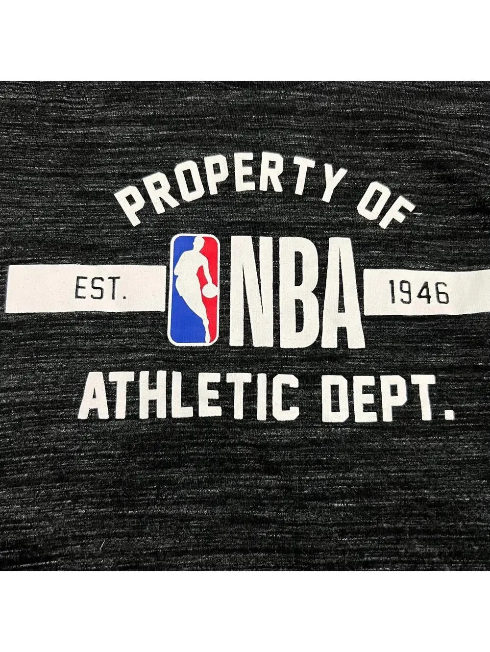 NBA Boy's Youth Heather Black T Shirt size 8